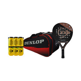 Raquette De Padel Dunlop RAPID CONTROL 4 .0 plus Schlägertasch plus 3x Balldose